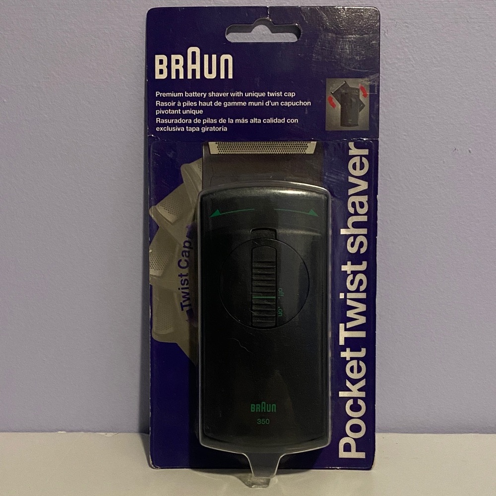 Braun Pocket Twist shaver 350 series